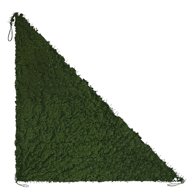 Filet de camouflage triangulaire vert