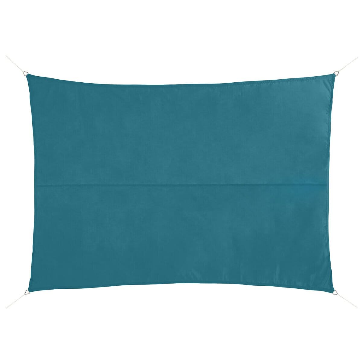 Voile d'ombrage rectangulaire - Bleu canard